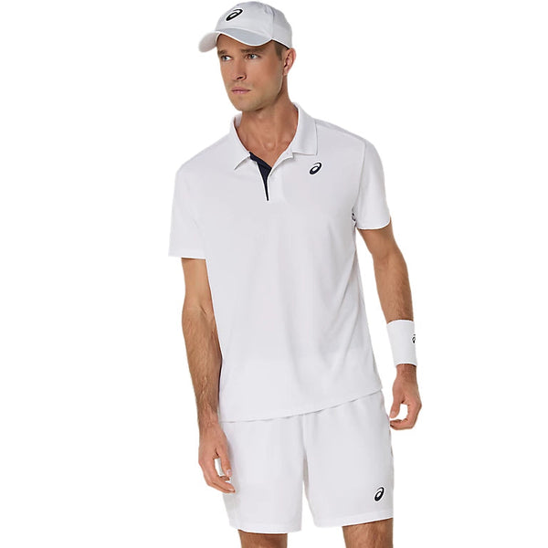 Asics Court Polo WHBK Herre