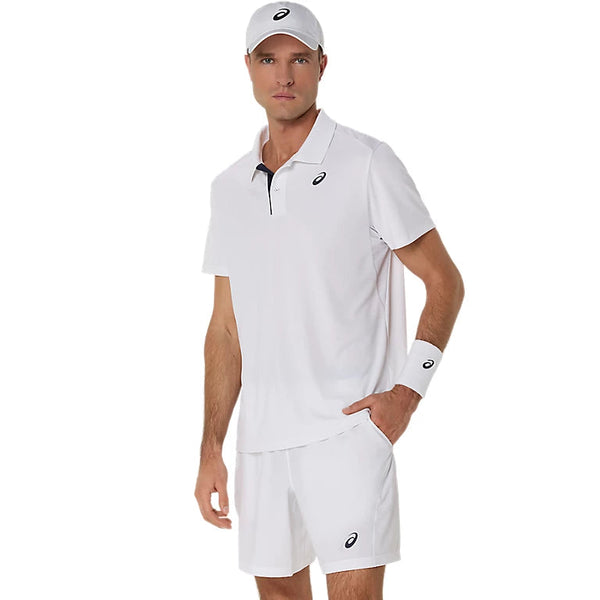 Asics Court Polo WHBK Herre