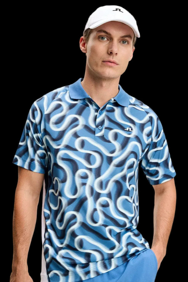 Paul Print Polo Herre