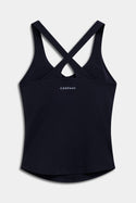 Caspara Cloudform® Scrunch Top Dame Navy