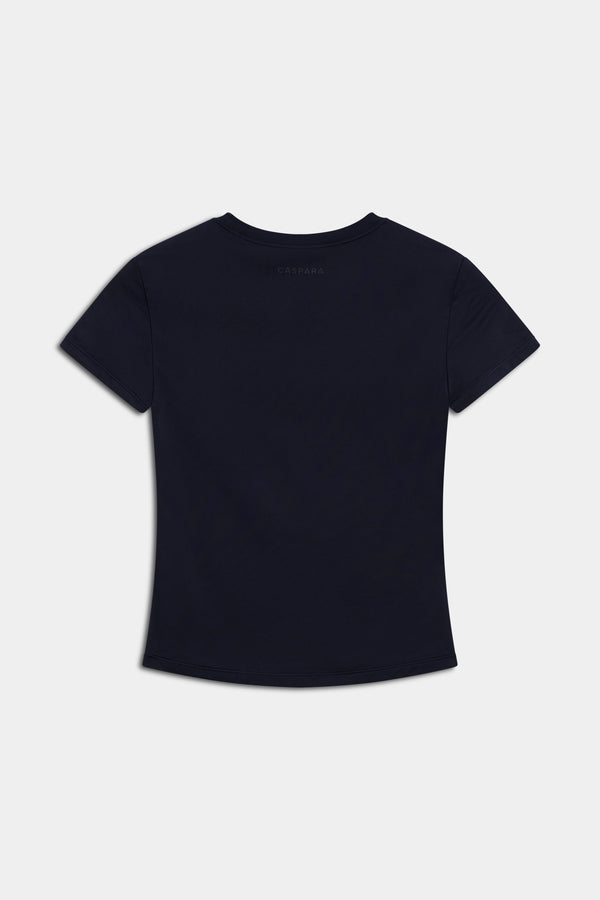 Caspara Cloudform® Short Sleeve Top Dame Navy