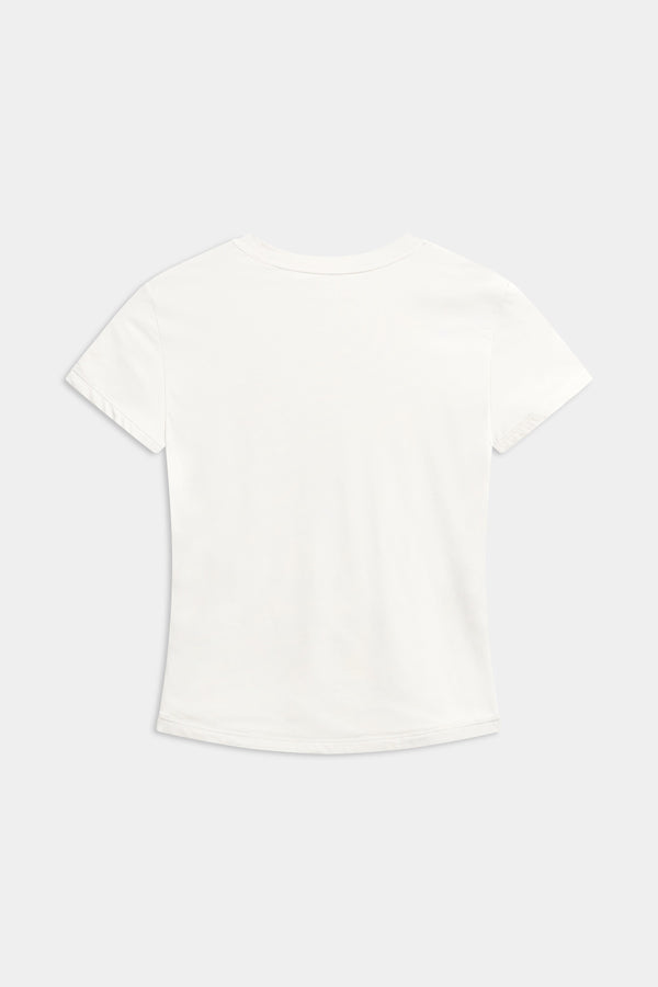 Caspara Cloudform® Short Sleeve Top Dame White