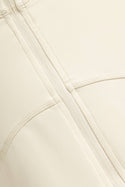 Caspara Sculptluxe® Zip Jacket Dame Butter Yellow