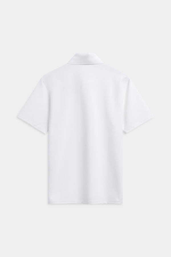 Caspara Vantage Polo Tee Herre White