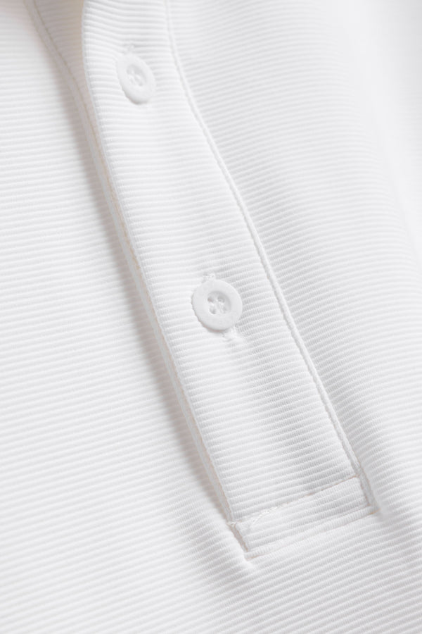Caspara Vantage Polo Tee Herre White