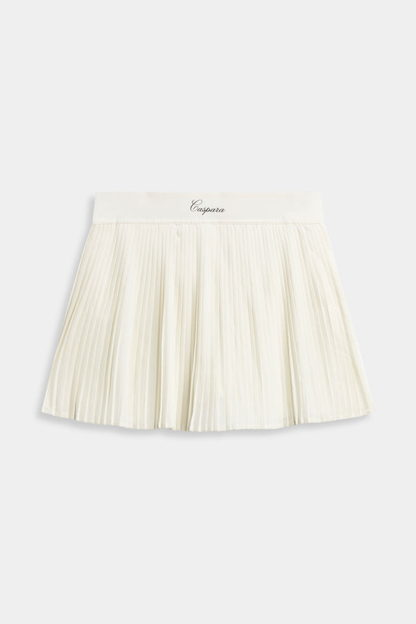 Caspara Racquet Club Tennis Skirt Dame White