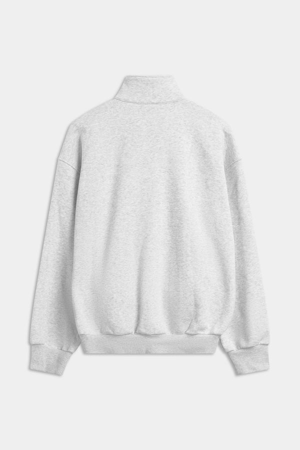 Caspara All-Star Funnel Zip Dame Grey Melange