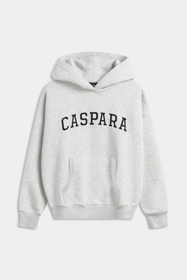 Caspara All-Star Hoodie Dame Grey Melange/Black
