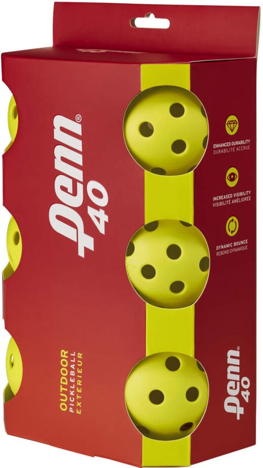 Penn 40 Outdoors Pickleballballer 6 pack