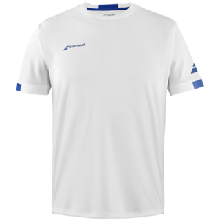 Kjøp hvit Babolat Play Crew Neck Tee Gutt 2024