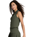 Wilson Rib Sleeveless Polo Dame