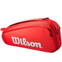 Wilson Super Tour 6 Pack Red 2025