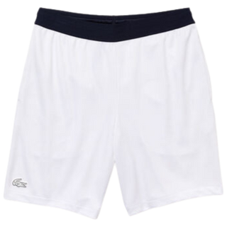 Kjøp hvit Lacoste Sport Waist Jacquard Shorts