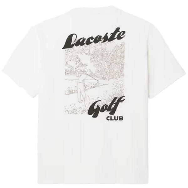 Lacoste Printed Golf T-Skjorte Herre