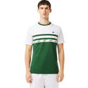 Lacoste Ultra-Dry Logo Stripe T-Skjorte