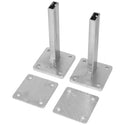 Court Royal Padelnettstolper PP 73 med Bunnplate