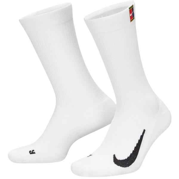 NikeCourt Multiplier Cushioned Tennis Crew Socks 2-P