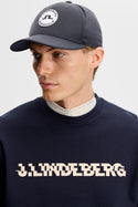 J.Lindeberg Club Printed Crew Neck Herre Marineblå