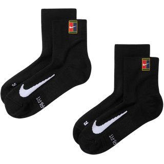 Kjøp svart NikeCourt Multiplier Max Tennis Ankle Socks 2-P