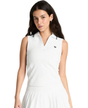 Wilson Rib Sleeveless Polo Dame