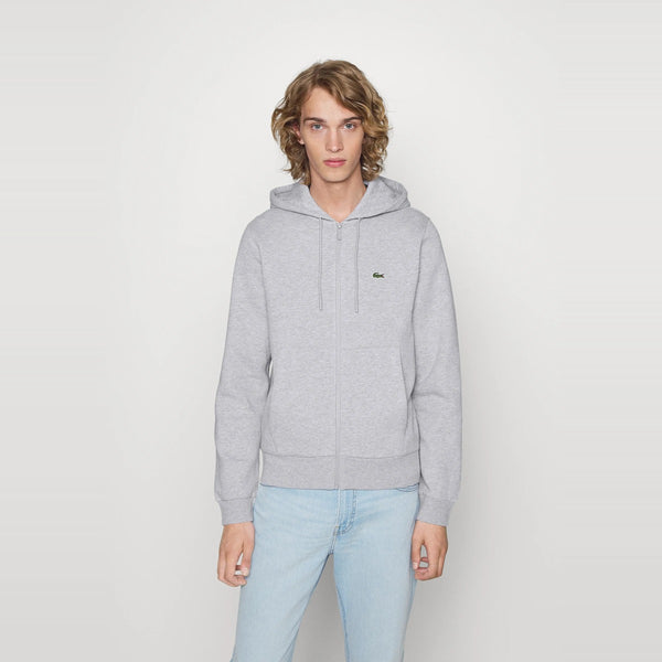 Lacoste Zip-Up Fleece Hoodie Herre