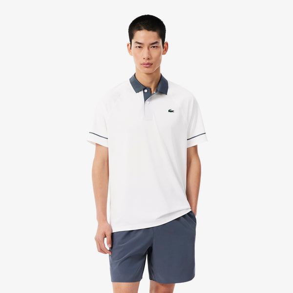 Lacoste Novak Djokovic On Court Polo Herre på modell
