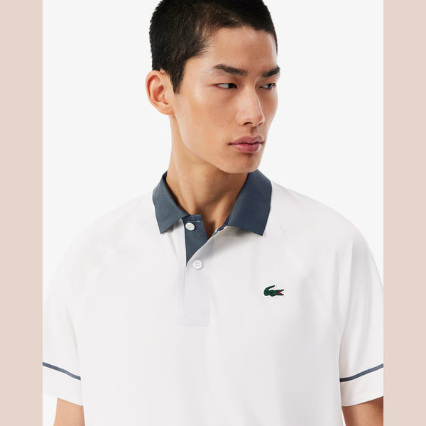 Lacoste Novak Djokovic On Court Polo Herre på modell
