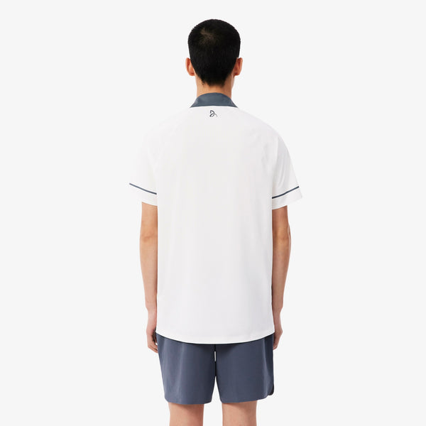 Lacoste Novak Djokovic On Court Polo Herre på modell