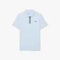Lacoste Tennis Ultra Dry Jacquard Polo Herre Lyseblå