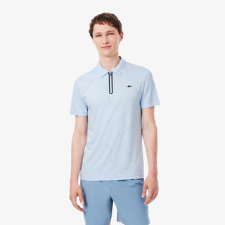 Lacoste Tennis Ultra Dry Jacquard Polo Herre på modell
