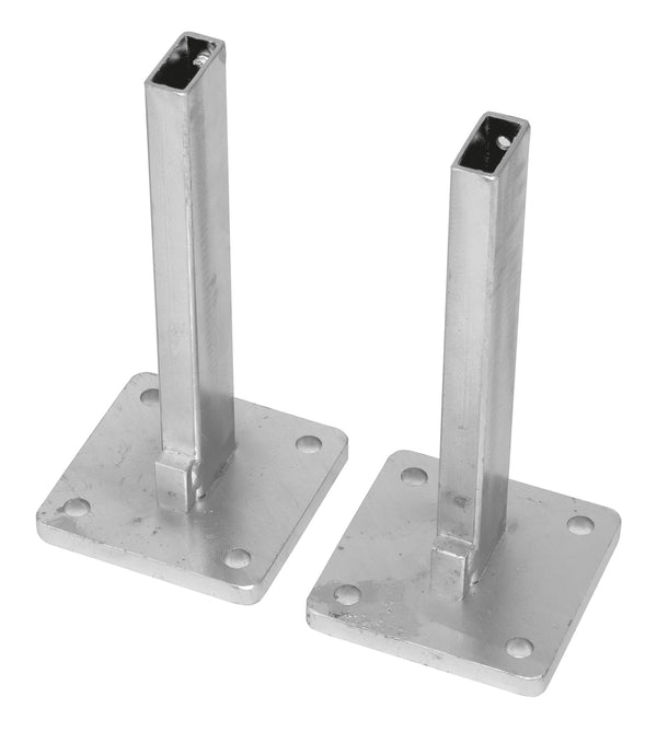 Adapter og bunnplater