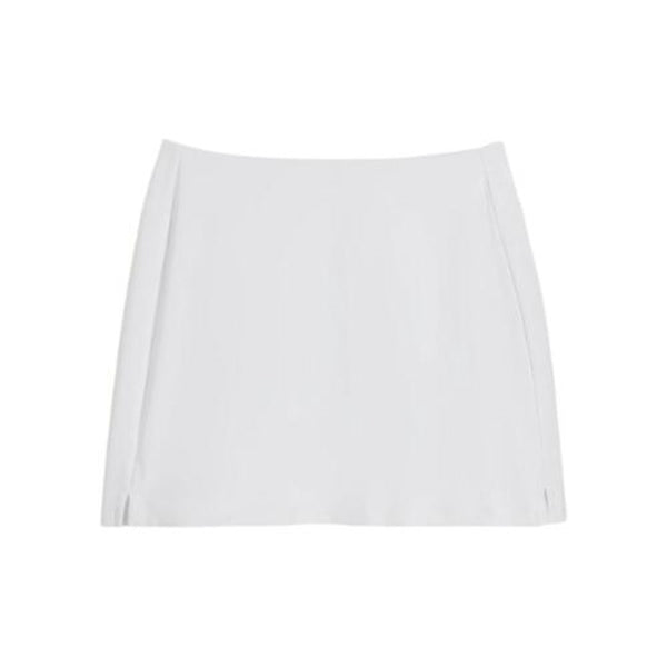 Wilson Team Flat Front Skirt Junior Hvit