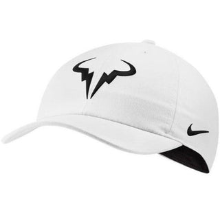Kjøp hvit Nike Rafael Nadal Aerobill Cap