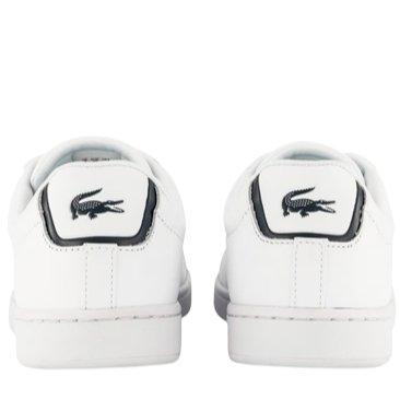 Lacoste Sneakers - Carnaby BL21 SMA Hvit / Marineblå Herre - Mastersport.no