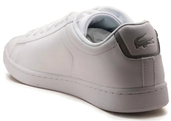 Lacoste Sneakers - Carnaby BL21 SMA Hvit / Sølv Herre - Mastersport.no