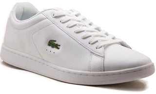 Lacoste Sneakers - Carnaby BL21 SMA Hvit / Sølv Herre - Mastersport.no